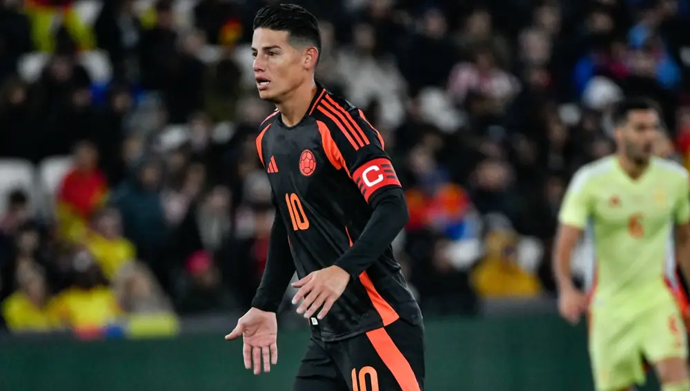 James Rodríguez con Colombia