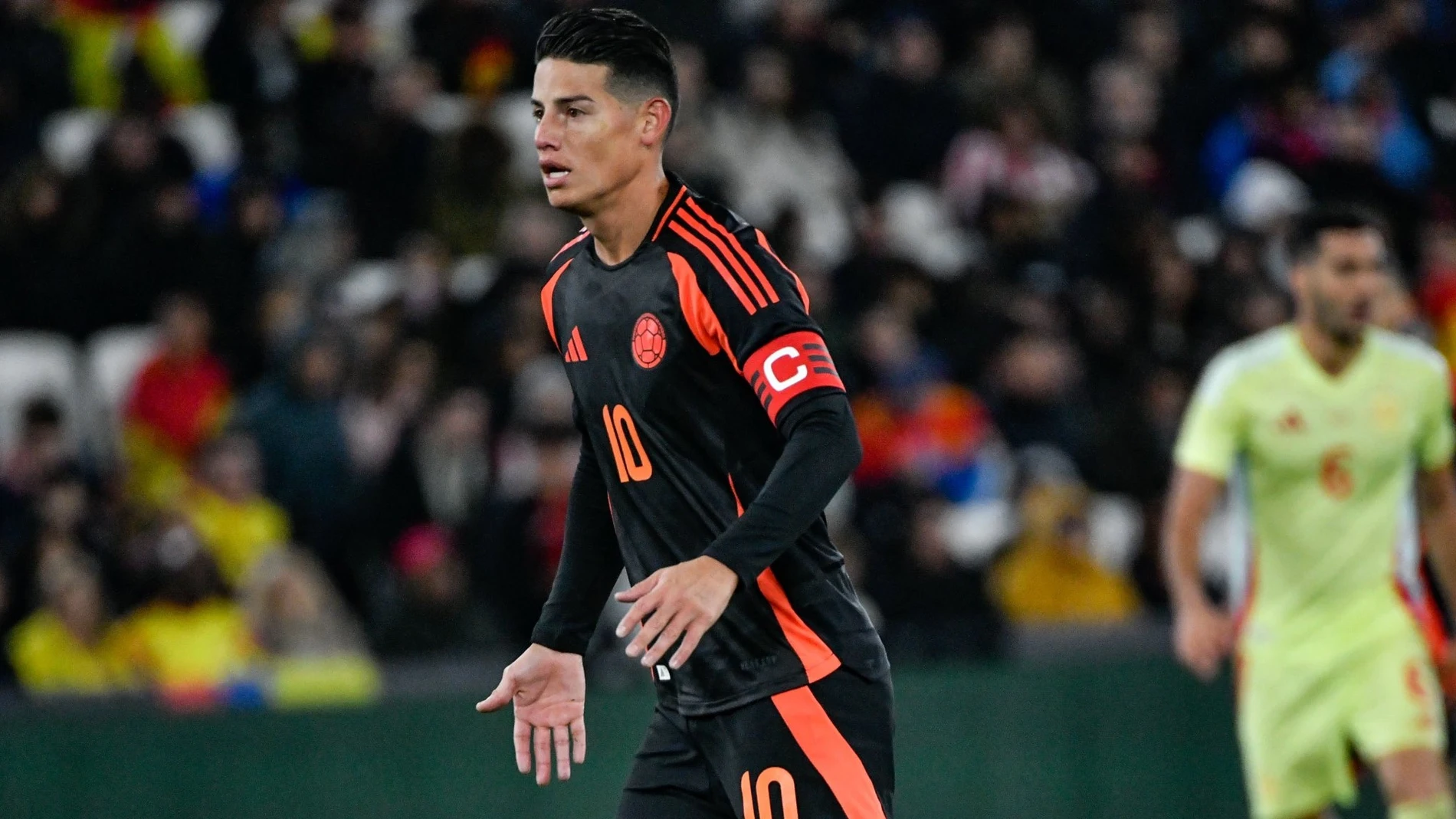 James Rodríguez con Colombia