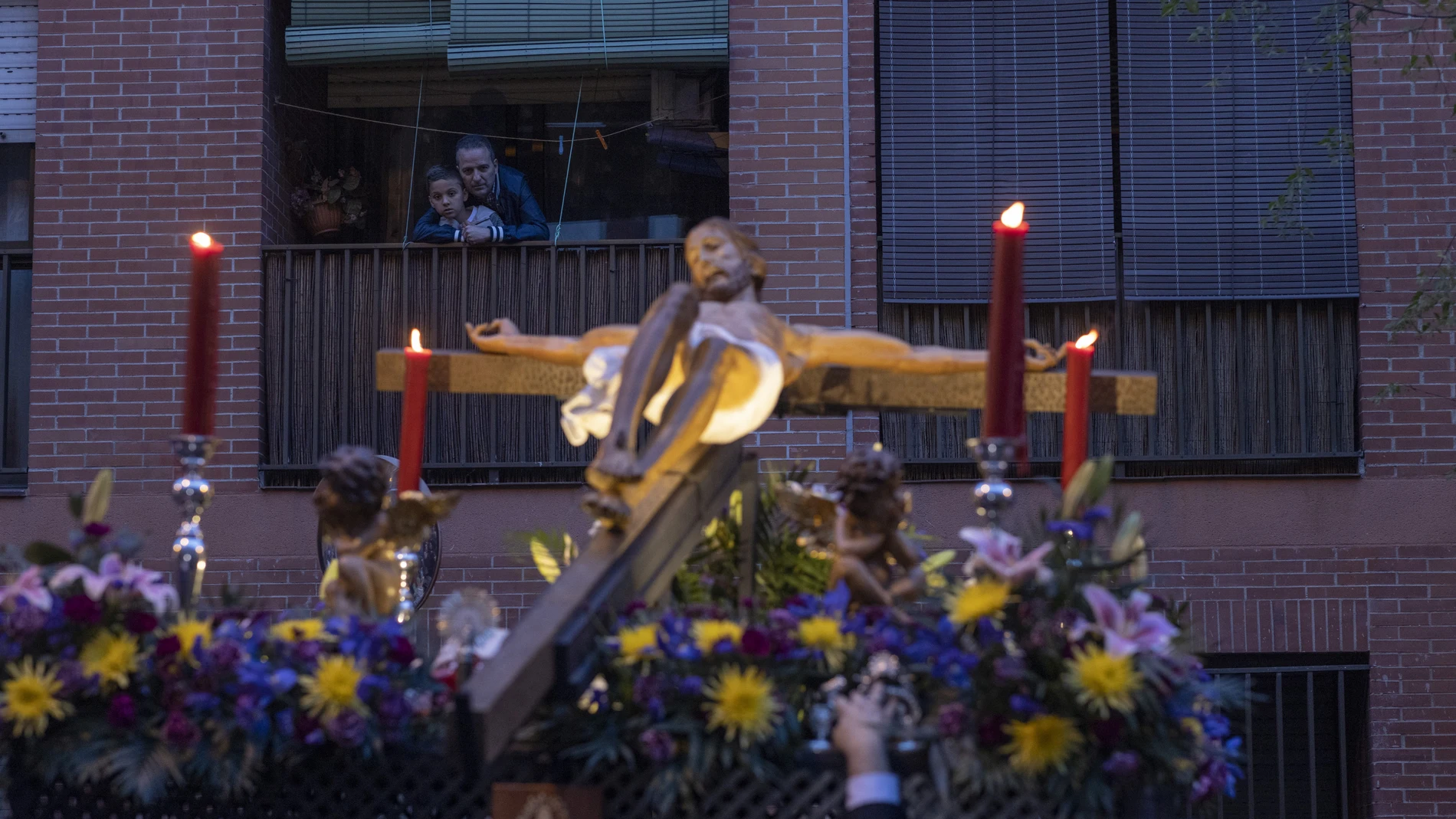 Procesión de nuestra señora de las Delicias.