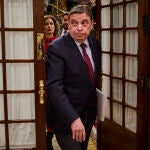 Luis Planas, durante la sesión de control al gobierno en el Congreso de los Diputados. 
