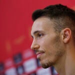 Rueda de prensa del defensa de la selección española, Alejandro Grimaldo