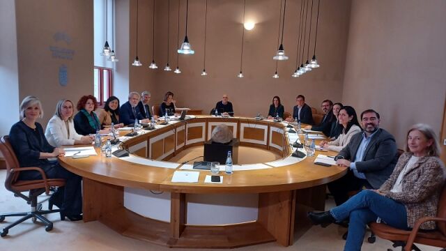 La junta de portavoces se ha reunido hoy por primera vez.