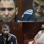 Los detenidos ante el tribunal