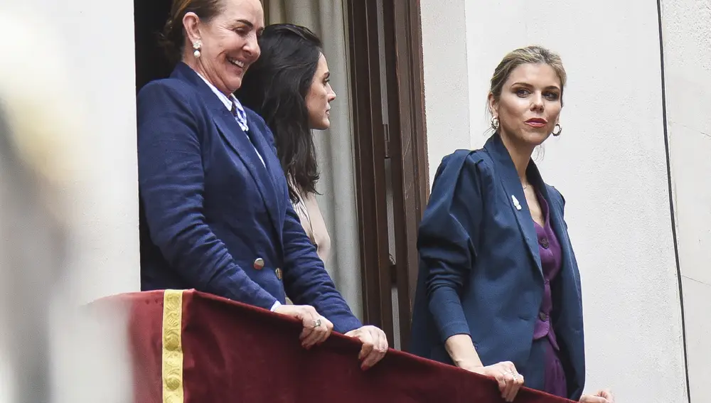Manuela Villena en la Semana Santa.