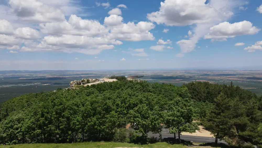 Mirador de Peñas Llanas, en Riaza (Segovia)