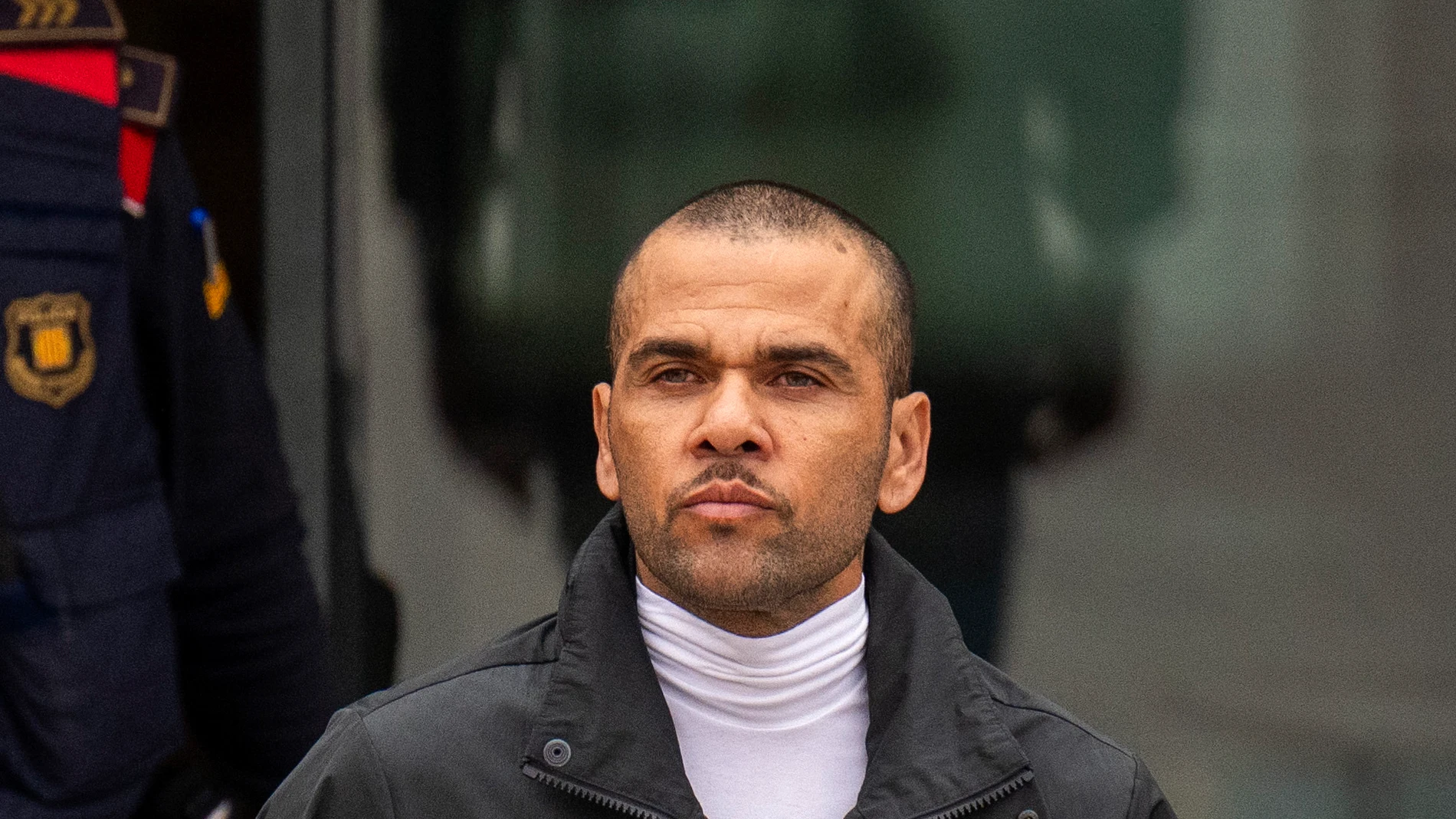 Brazilian soccer star Dani Alves leaves Brians 2 penitentiary center in Sant Esteve Sesrovires, near Barcelona, northeast, Spain, Monday, March 25, 2024. A Spanish court says Dani Alaves has deposited a bail of one million euros required for his release from prison and will also have to hand over his passports while appealing a rape conviction in Barcelona. (AP Photo/Emilio Morenatti)