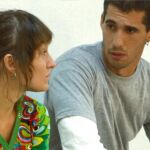 Los etarras Josuñe Oña y Asier Mardones en 2008 en la Audiencia Nacional durante el juicio contra ellos por su intervención en septiembre de 2003 en un tiroteo con la Ertzaintza en el Alto de Herrera (Alava)