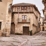 Calles y casas de la localidad segoviana de Pedraza