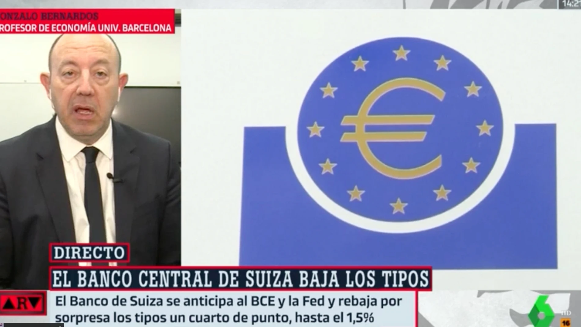 Gonzalo Bernardos en 'Al Rojo Vivo' de La Sexta