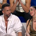 Álvaro Muñoz Escassi junto a su pareja de baile, Anna, en el concurso 'Baila como puedas'