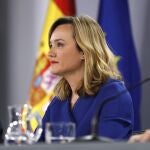 Rueda de prensa tras la reunion del Consejo de Ministros. Intervienen Pilar Alegría, Felix Bolaños y Ernest Ur