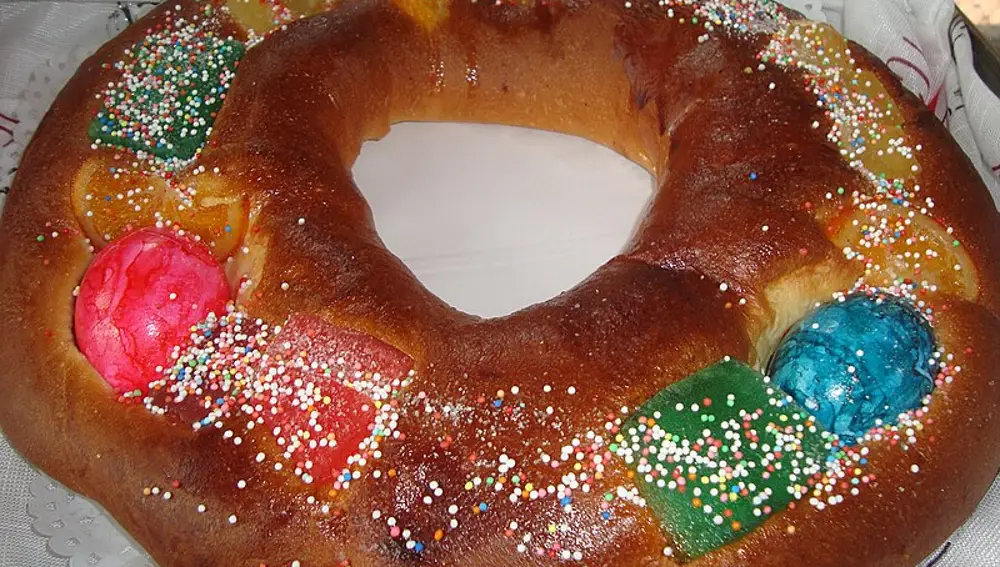 Roscón de Pascua.