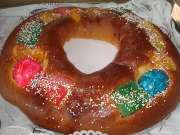 Roscón de Pascua. Roscón de Pascua.