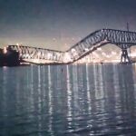 Un puente se derrumba en Baltimore, al chocar un barco contra él