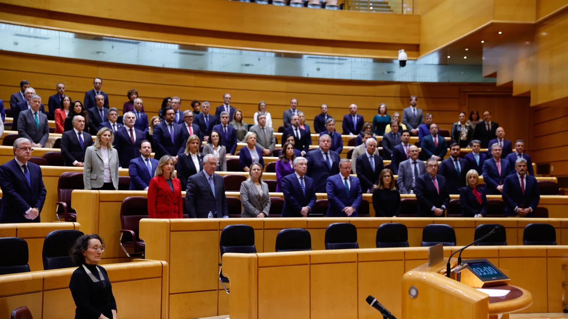 Sesión de control del Senado.