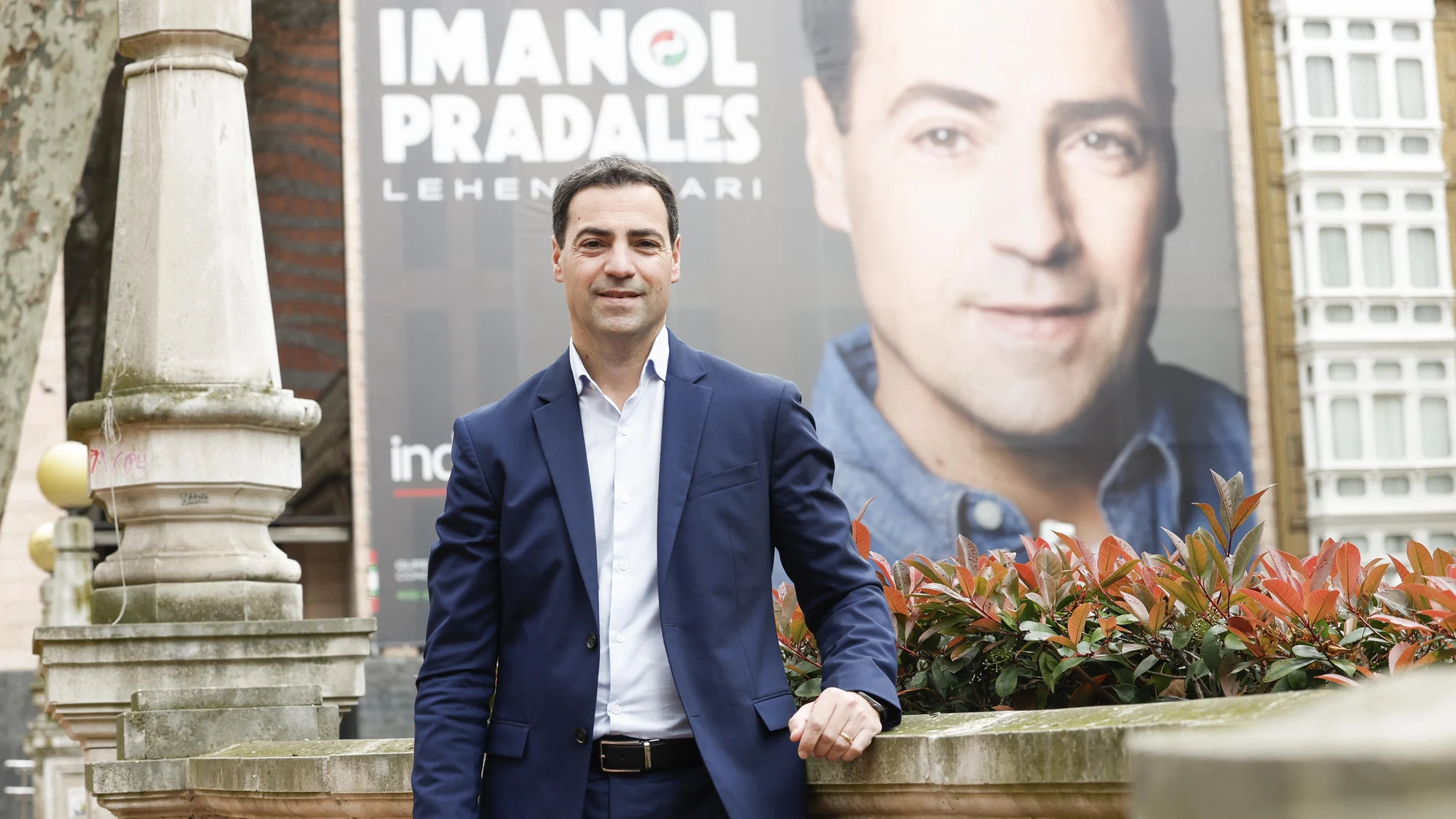 El candidato del PNV a lehendakari, Imanol Pradales.