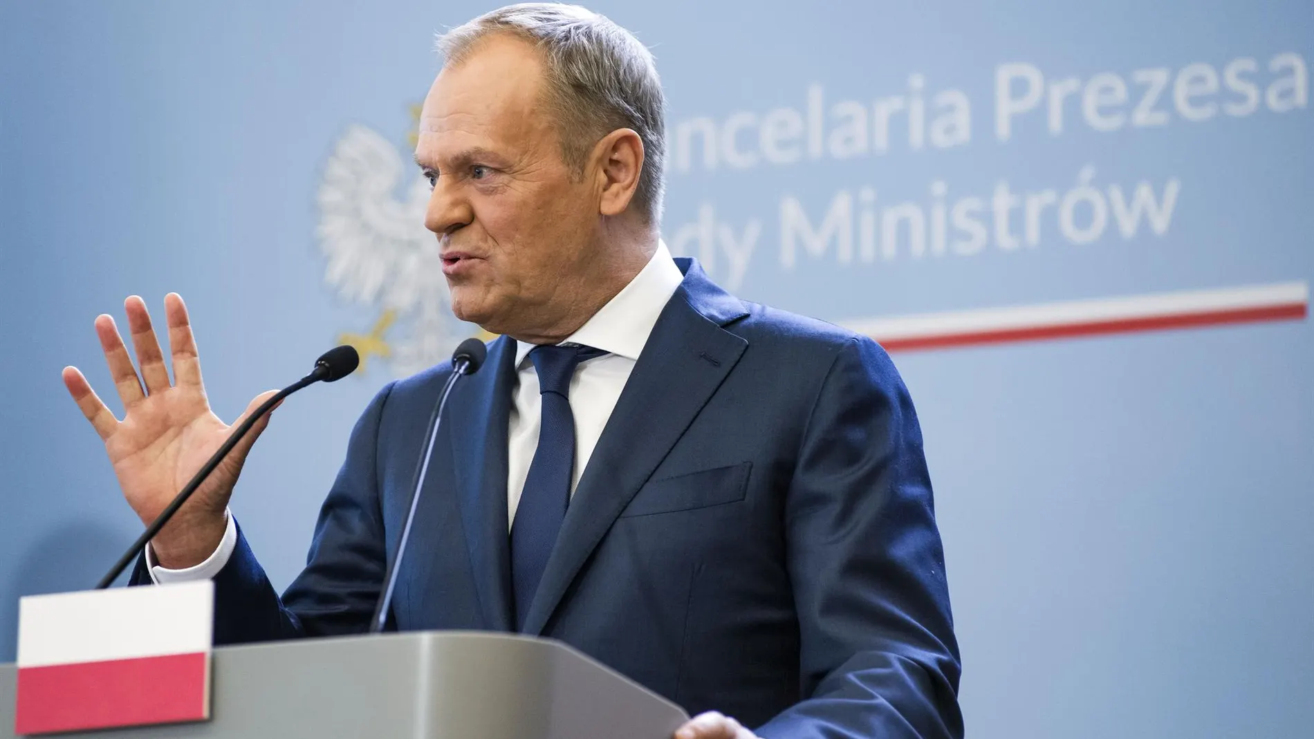 El primer ministro polaco, Donald Tusk