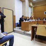 Dani Alves, durante su juicio