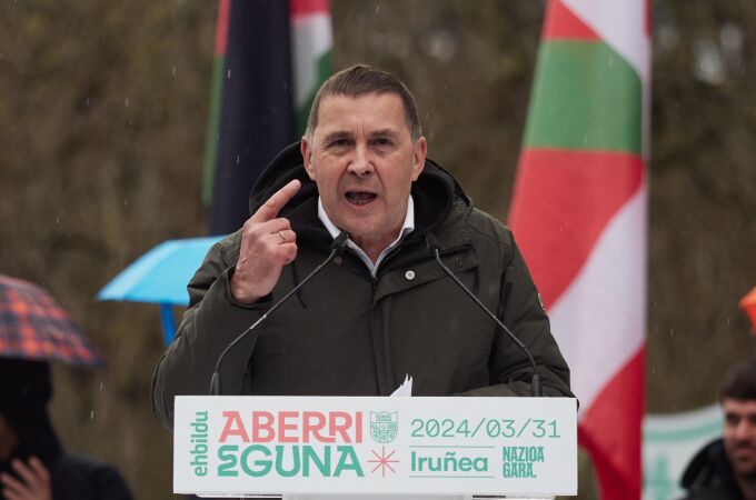 AMP.- Otegi (EH Bildu): "La independencia no llegará si no llegamos antes a los gobiernos"