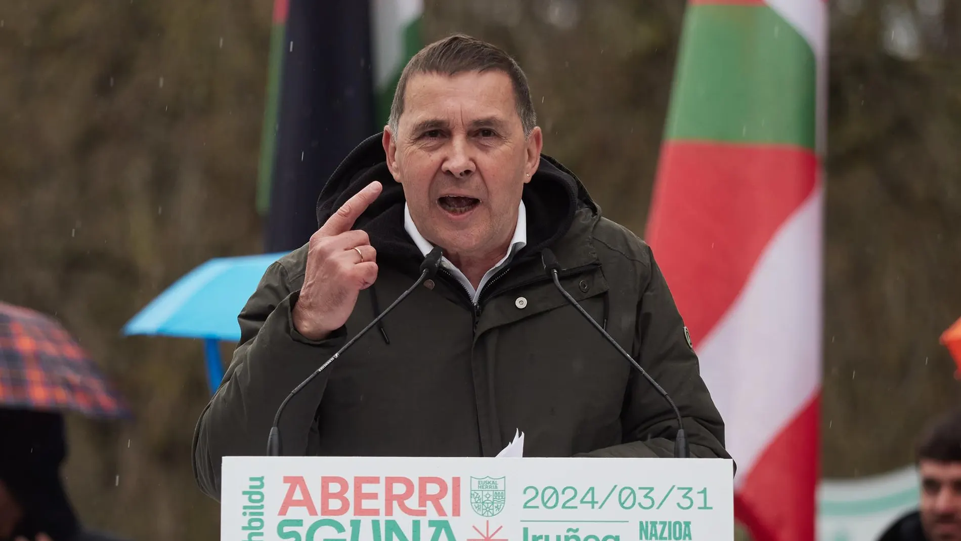 AMP.- Otegi (EH Bildu): "La independencia no llegará si no llegamos antes a los gobiernos"