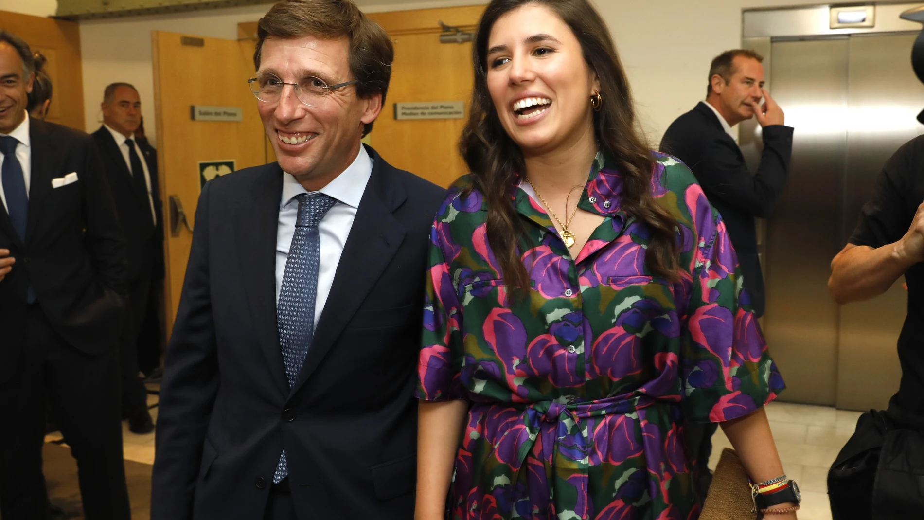 José Luis Martínez Almeida y Teresa Urquijo