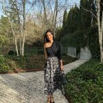 Sassa de Osma con look de Dior. 