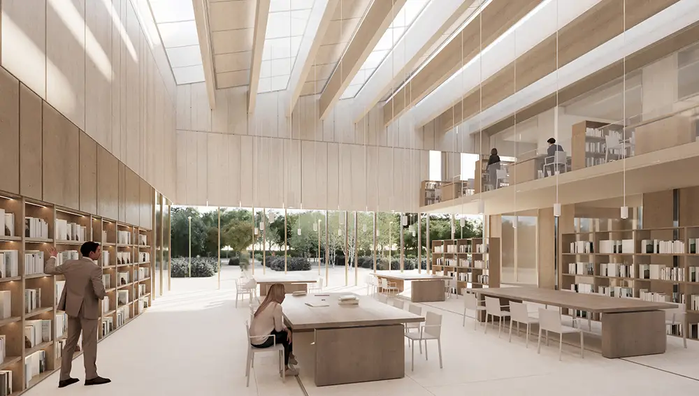 Biblioteca del Proyecto del Campus Biosanitario de la UCLM en Ciudad Real