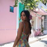 Rocío Osorno con look perfecto para la Feria de Sevilla.