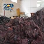 La Policía Nacional interviene más de 18 toneladas de cobre procedente del robo de cableado telefónico