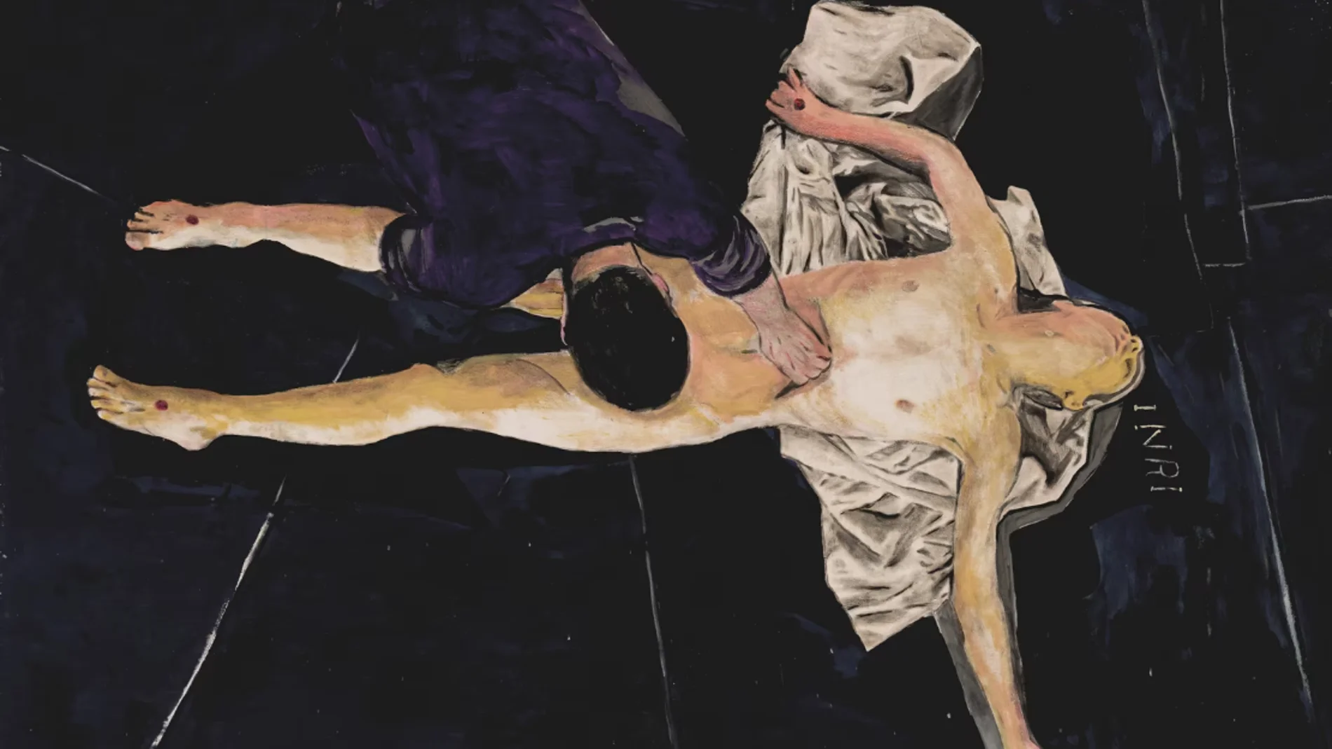 "INRI", obra de Andrea Saltini