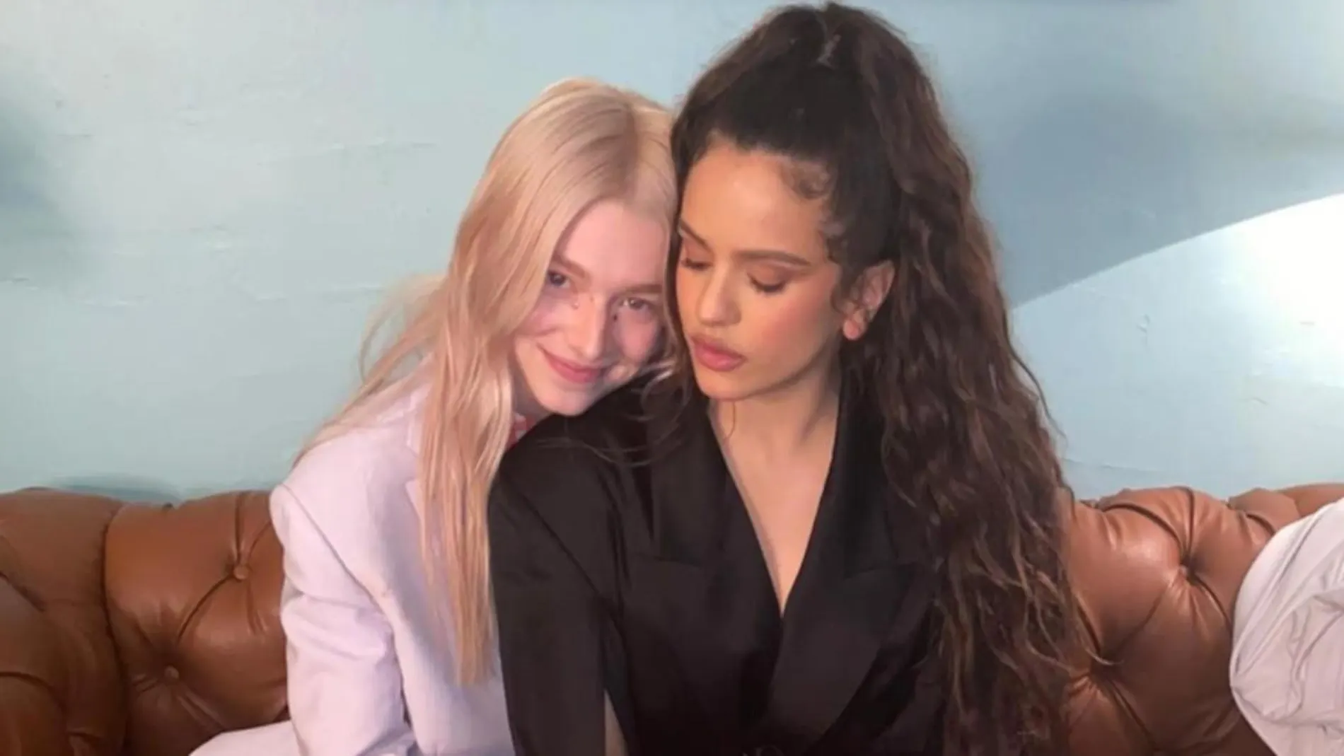 Rosalía y Hunter Schafer