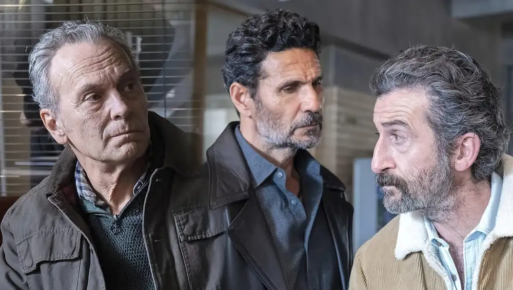José Coronado, Oscar Hogares y Luis Zahera en “Entrevías”