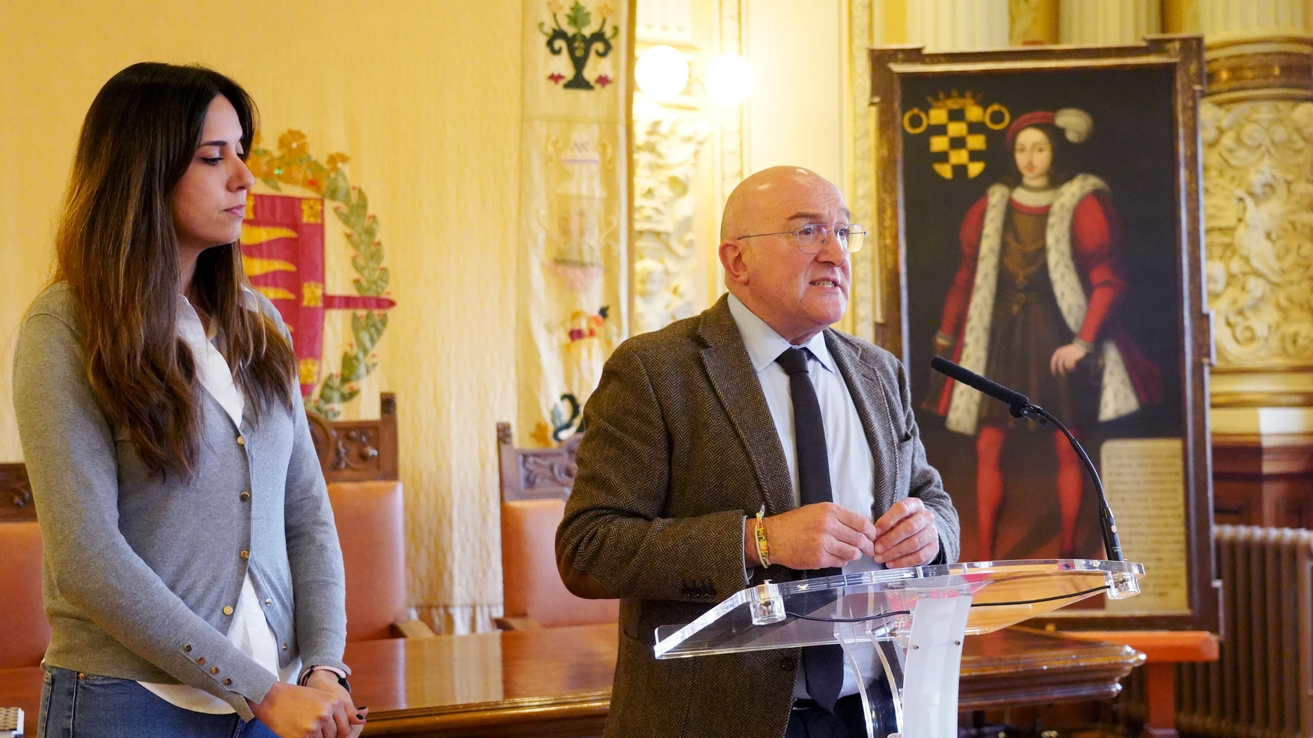 Carnero junto a Blanca Jiménez