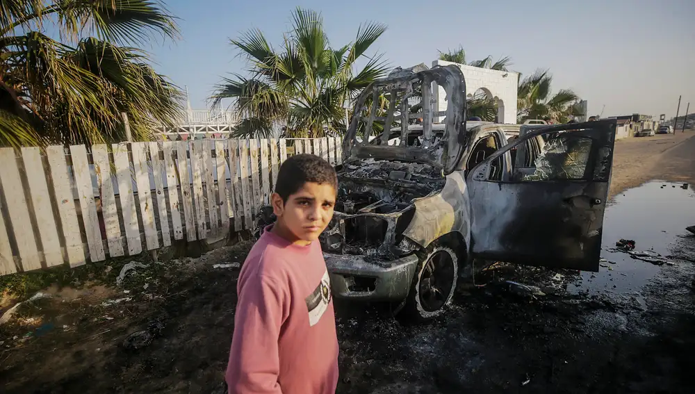 At least four killed as missile strike hits World Central Kitchen convoy in Deir al Balah