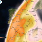 Predicción de Meteored para el tiempo del fin de semana, probables lluvias de barrio