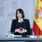 La ministra Morant este miércoles en rueda de prensa