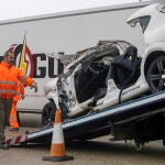 Imagen de archivo de un accidente de tráfico 