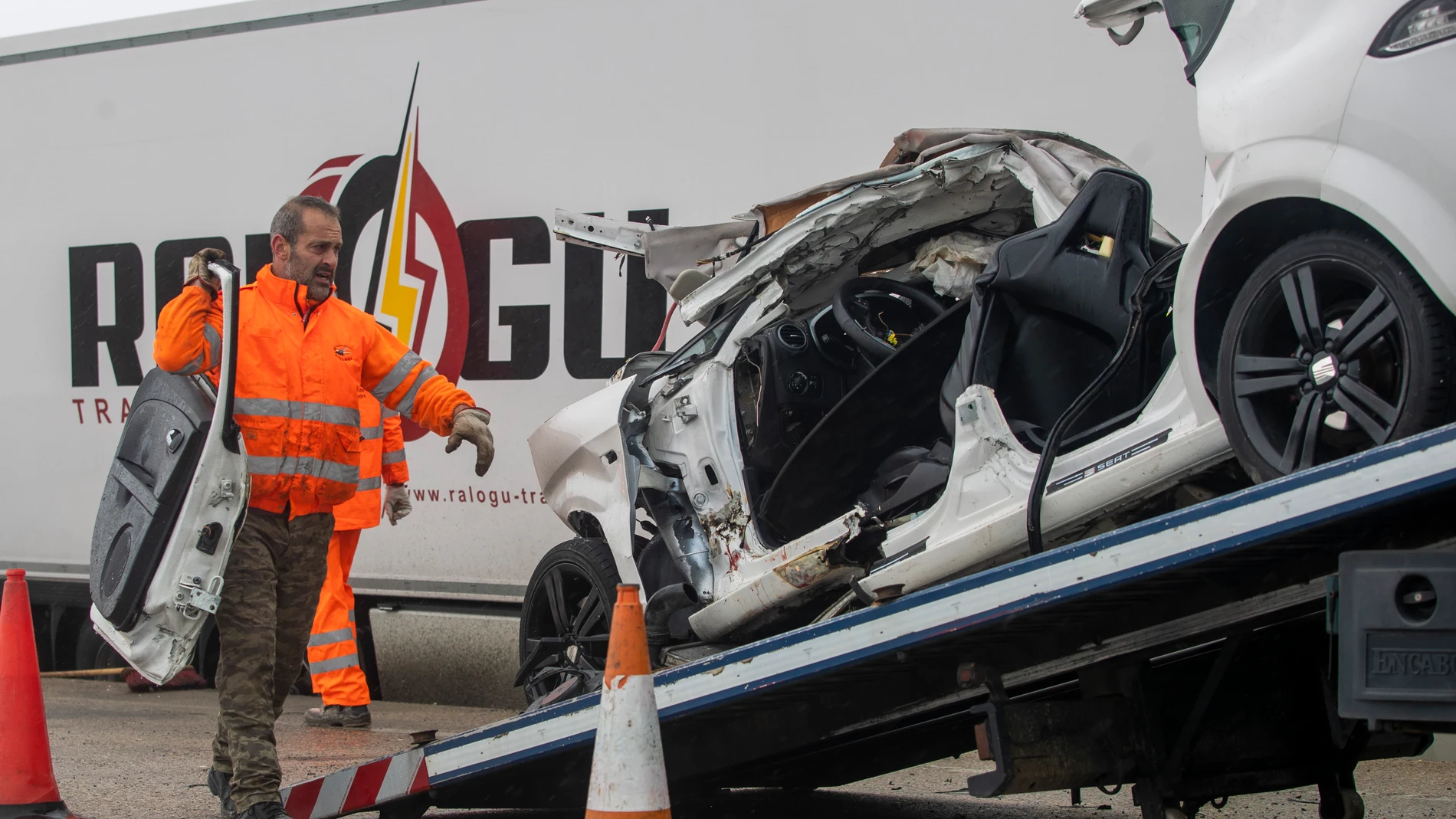 Imagen de archivo de un accidente de tráfico