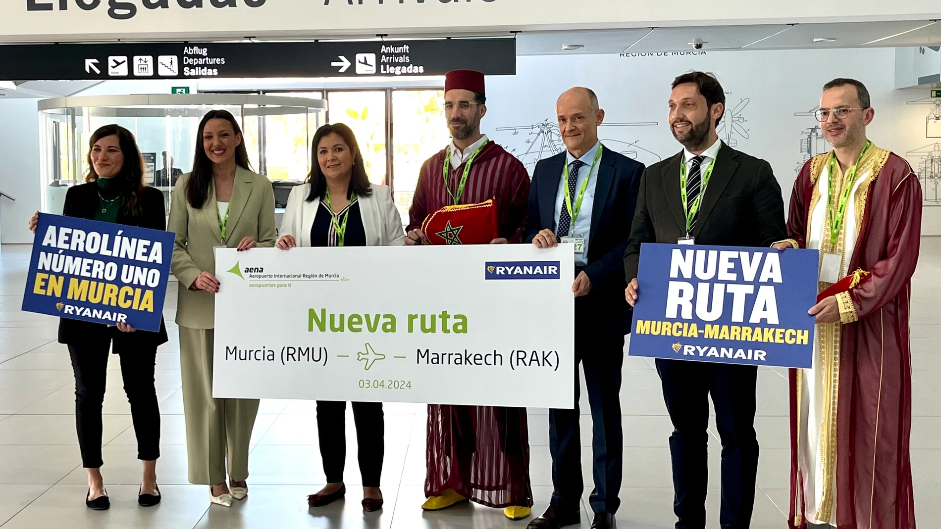 Los vuelos se realizarán dos veces por semana CARM 03/04/2024