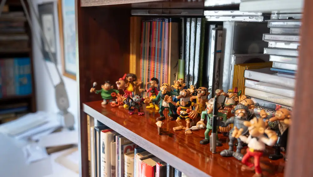 Figuras de algunas de las creaciones más conocidas de Ibáñez