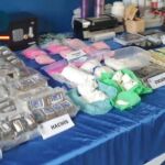 Droga incautada por la Policía Nacional en la operación 'Truck'