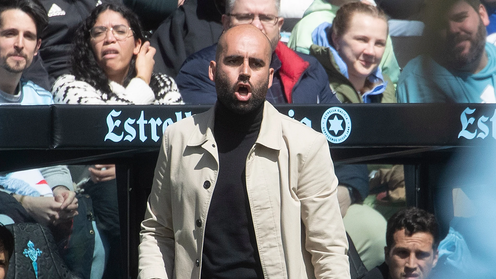 Cláudio Giráldez, entrenador del Celta de Vigo