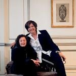 Con Rosina Gómez Baeza 