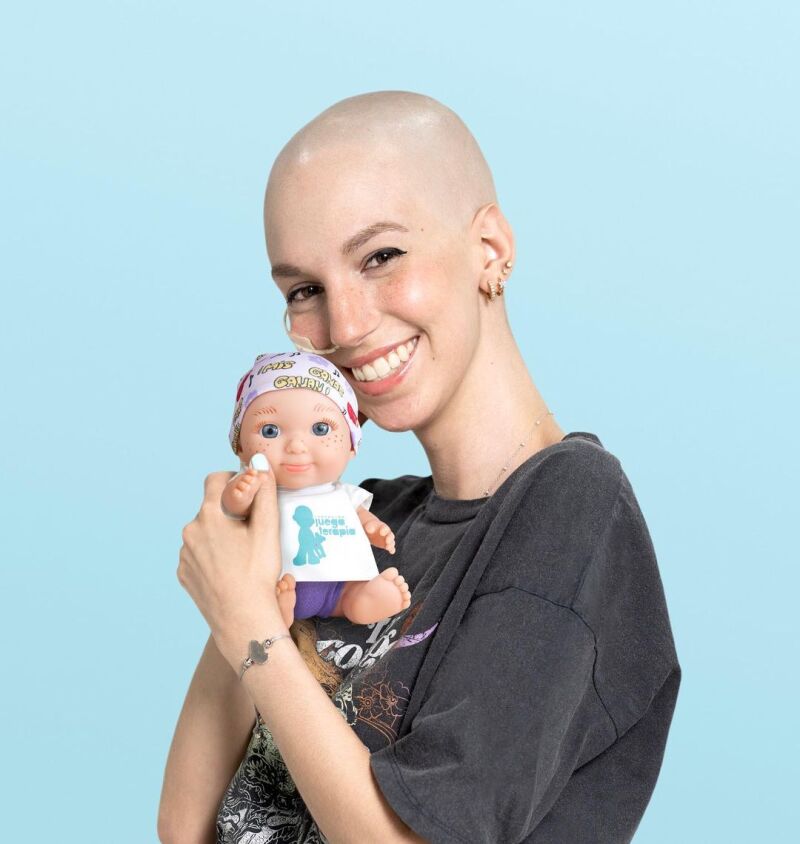 Elena Huelva y su baby pelón