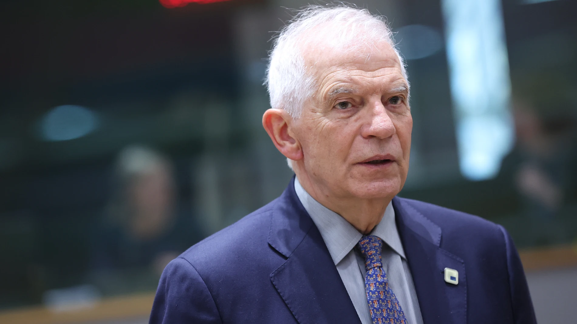 BRUSSELS, March 23, 2024 -- Josep Borrell, High Representative of the European Union (EU) for Foreign Affairs and Security Policy, is seen during the EU summit in Brussels, Belgium, on March 22, 2024. 22/03/2024