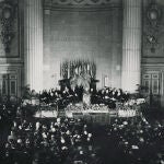 Firma del Tratado de Washington con el que se funda la OTAN el 4 de abril de 1948