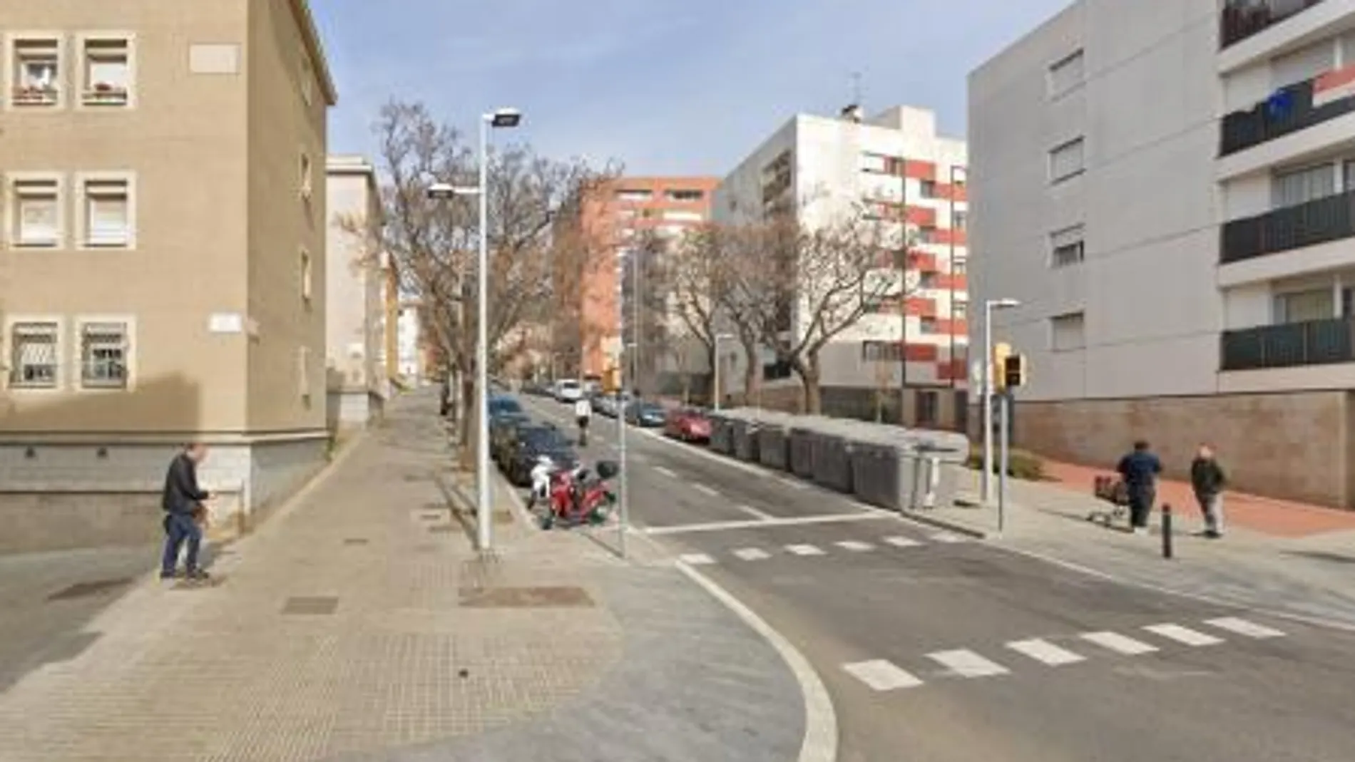 La calle Gongora, en el distrito de Nou Barris