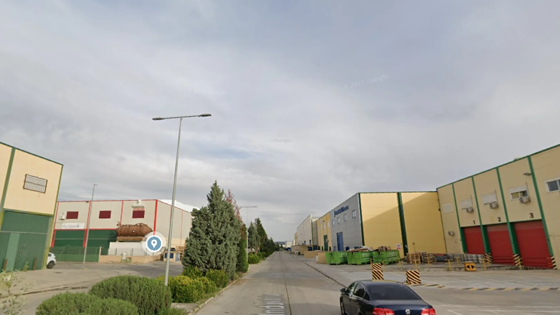 Avenida de la Industria en Borox (Toledo)