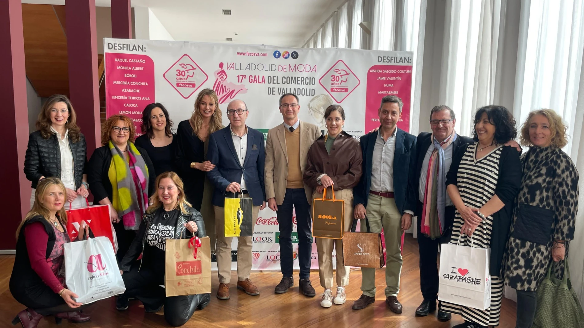 Presentación de la 17 Gala del Comercio - Valladolid de Moda