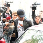 Comparecencia semanal de Dani Alves en la Audiencia de Barcelona